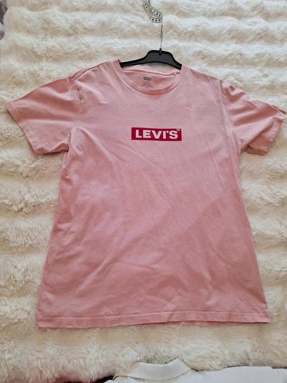 T-shirt Rose Levi's Box Logo - Taille S