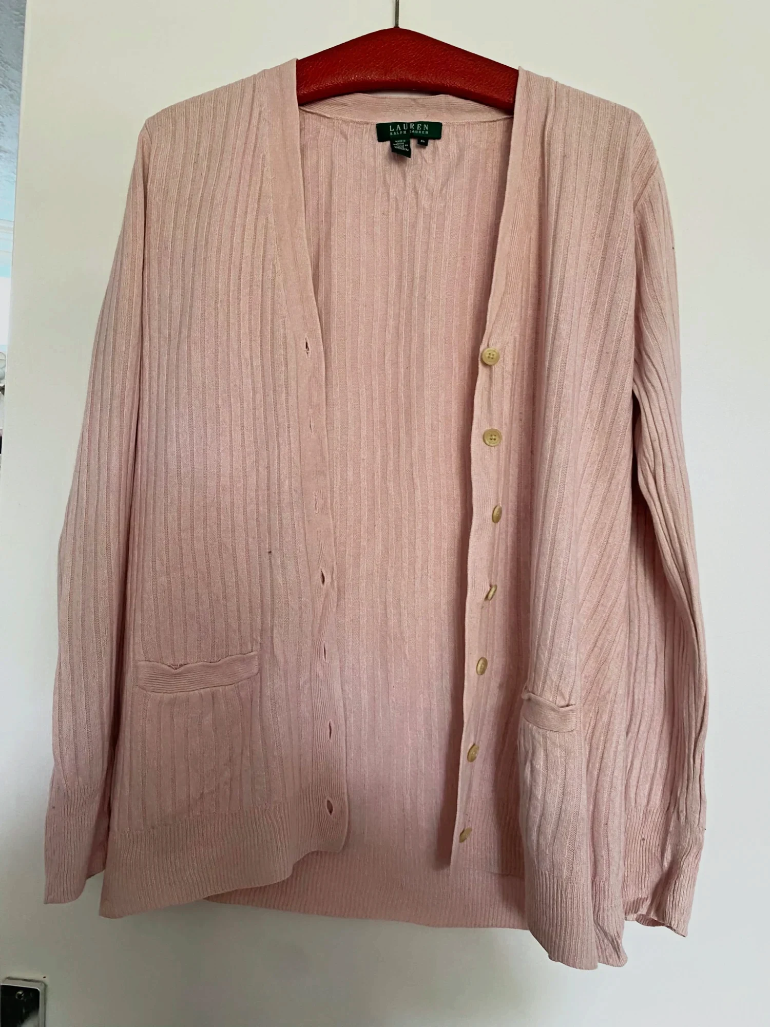 Lauren Ralph Lauren roze vest maat XL