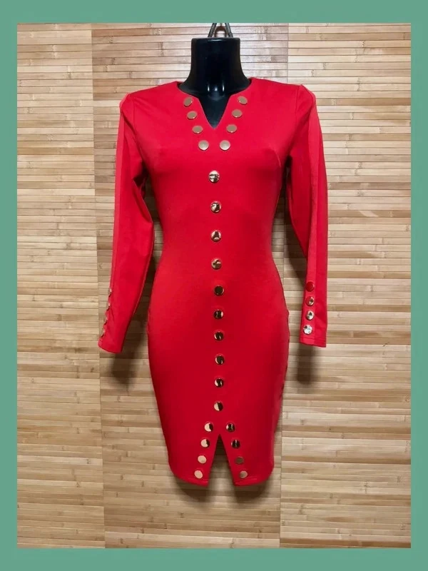Divino vestido rojo de Drole de copine talla S 😍