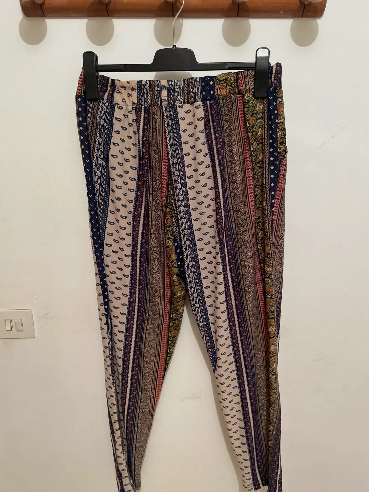 Pantalón Etnico Patchwork - Talla XXXL (Plus Size) – taille XXXL / 46 / 18 5