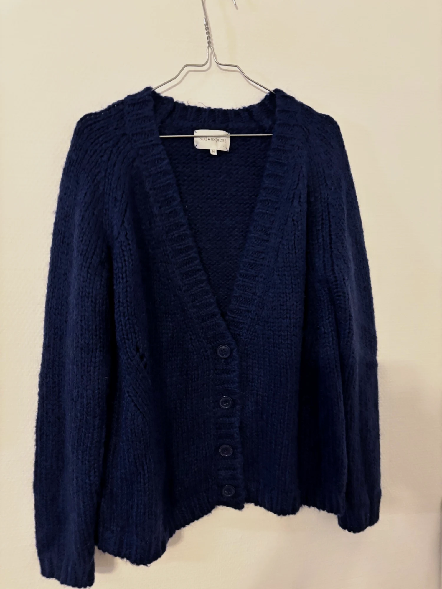 Cardigan Sud Express bleu marine – Sud Express – taille M