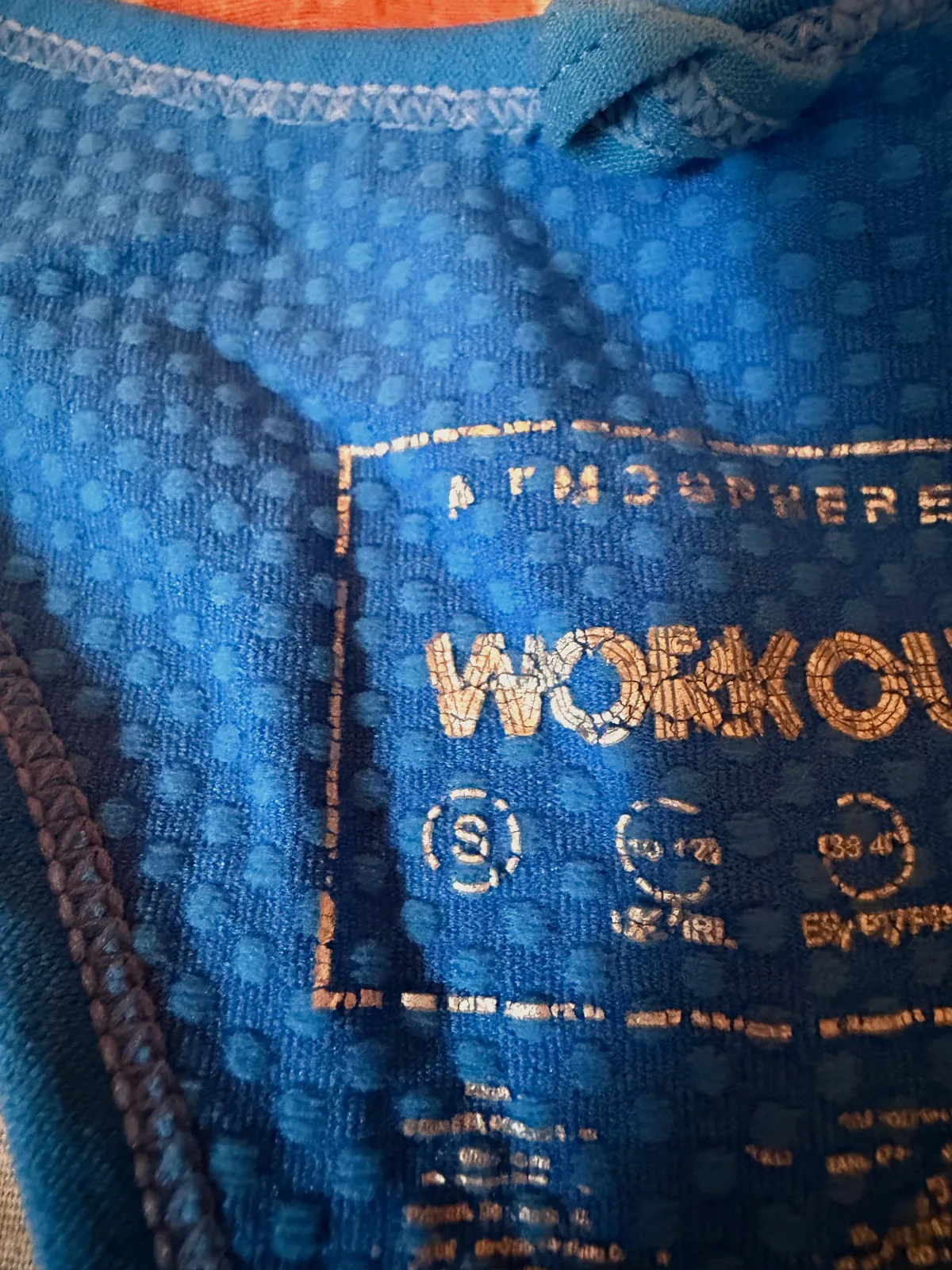 Camiseta de tirantes deportiva azul Atmosphere – Atmosphere – taille S 3
