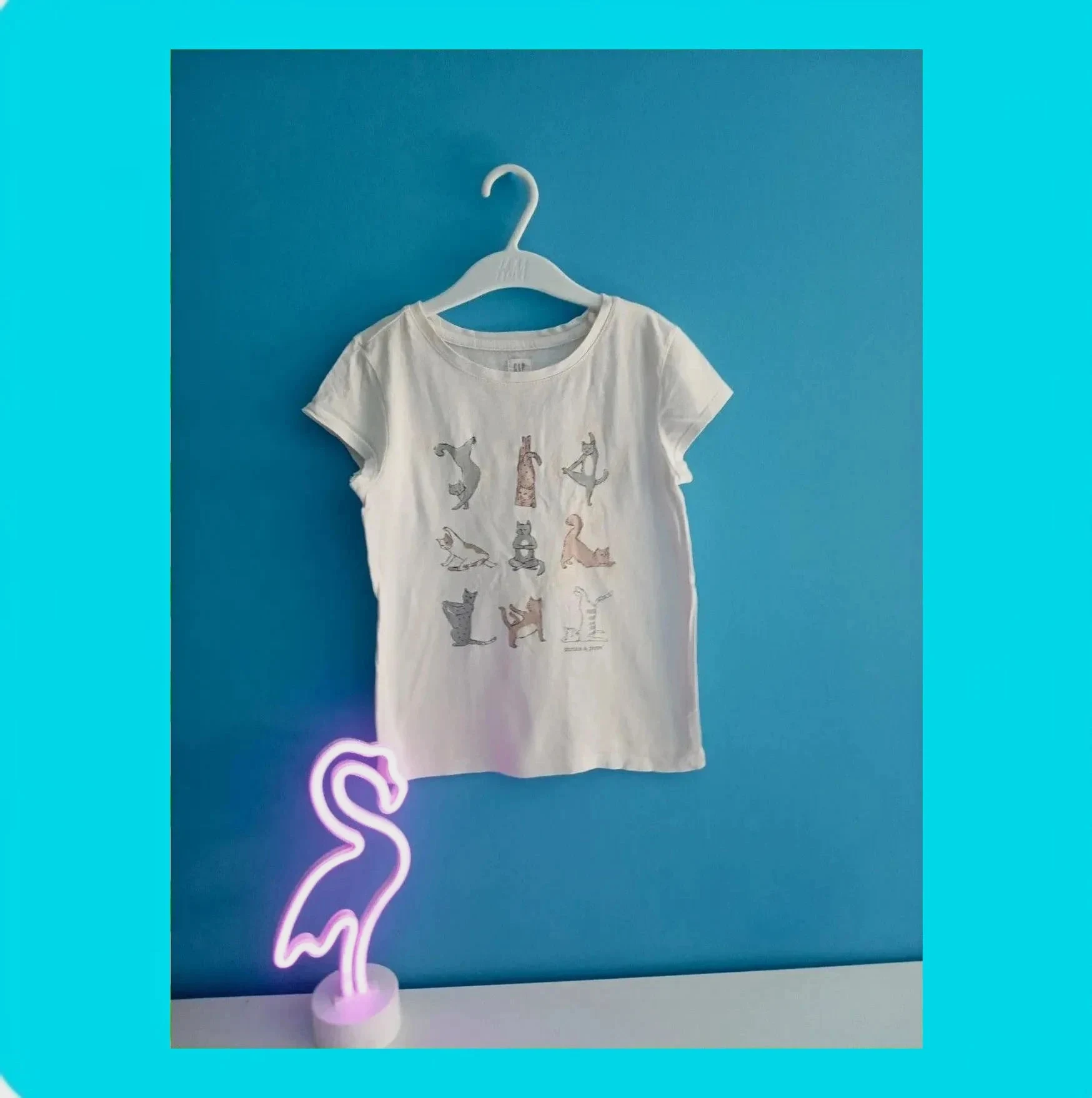 🩷 Camiseta Niña Manga Corta Gatos 🩷