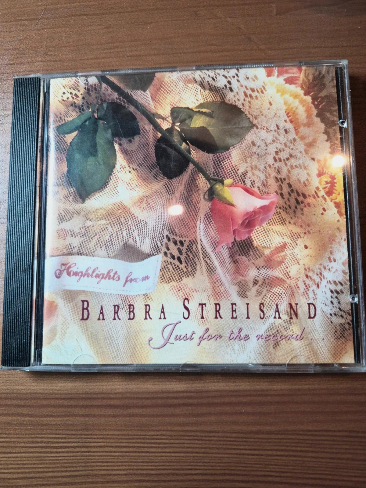 Cd audio barbra Streisand(just for the record)