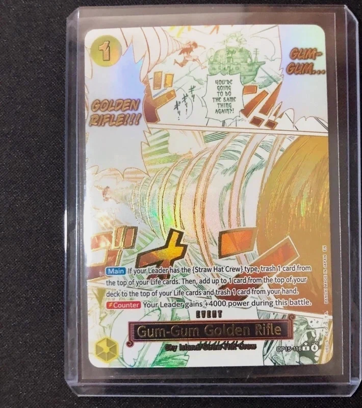 Gum-Gum Golden Rifle OP15-116 Manga Eventual