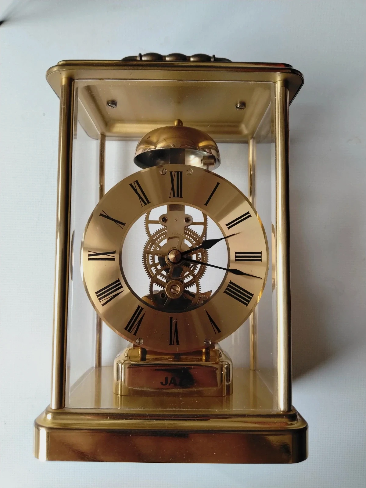 Horloge cage vintage JAZ mouvement Hermle