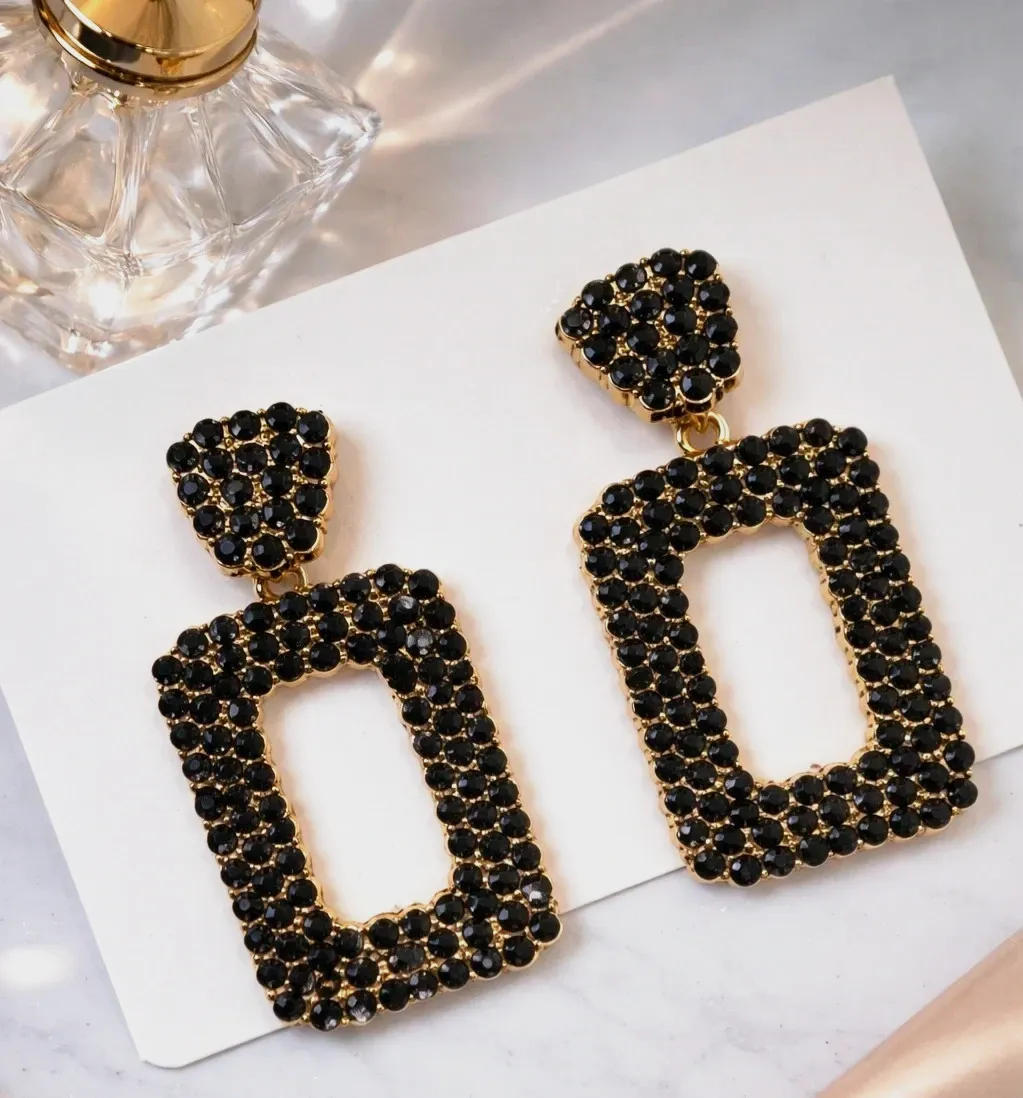 Boucles d'oreilles élégantes/Pendientes elegantes – Bijou Brigitte 4