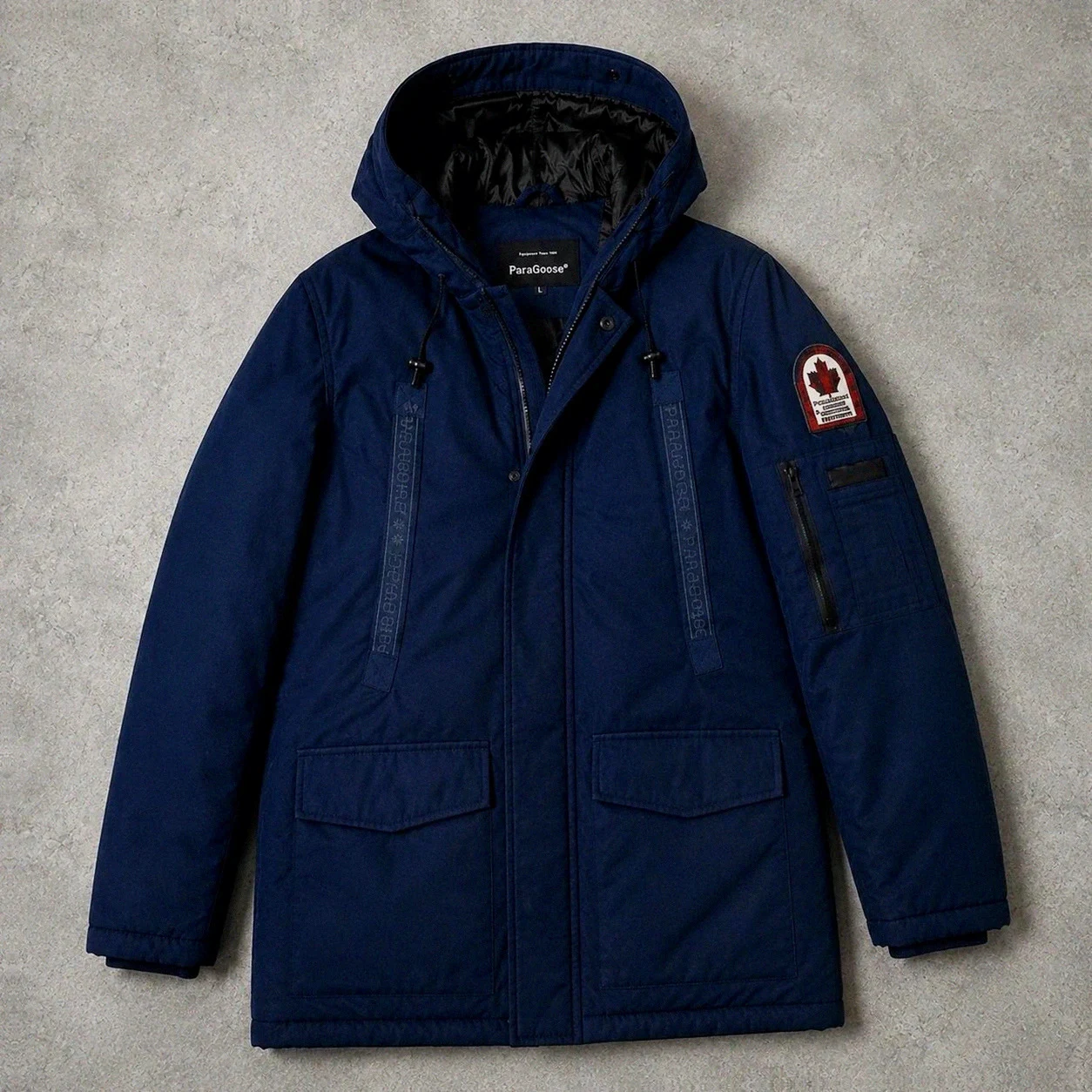 ParaGoose parka Outdoor Expedition L bleu marine – veste hiver technique Gorpcore Utility