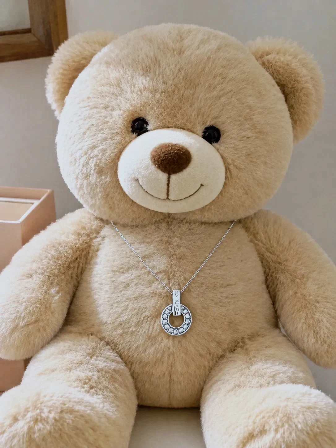 Collier BVLGARI circulaire serti