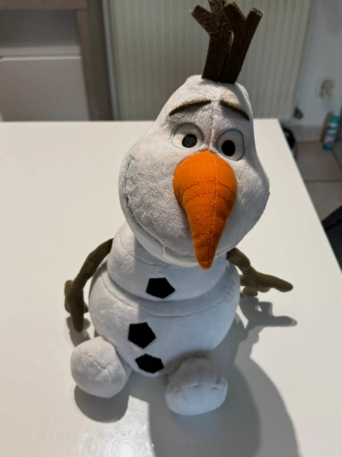Olaf Reine des Neiges peluche de 40cm – Disney – taille Prématuré, jusqu'à 44cm