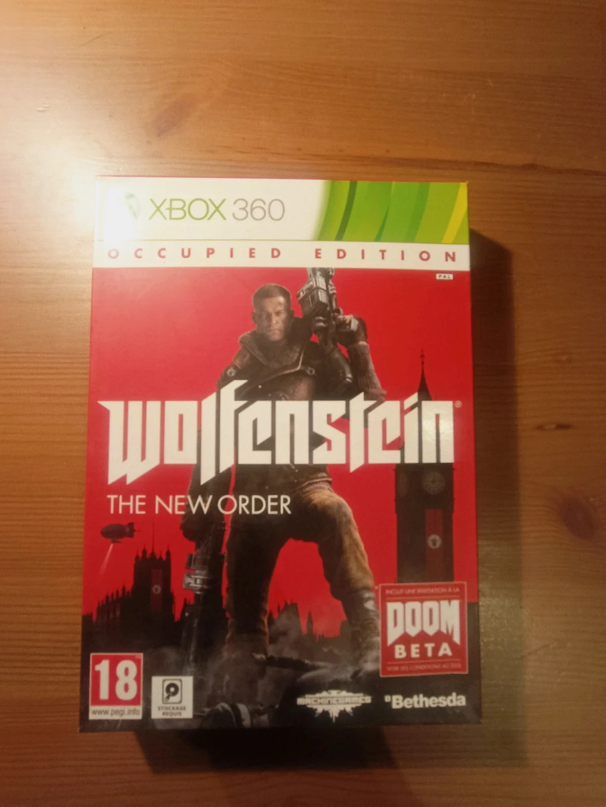 Jeu Wolfenstein Edition Occupied pour Xbox 360