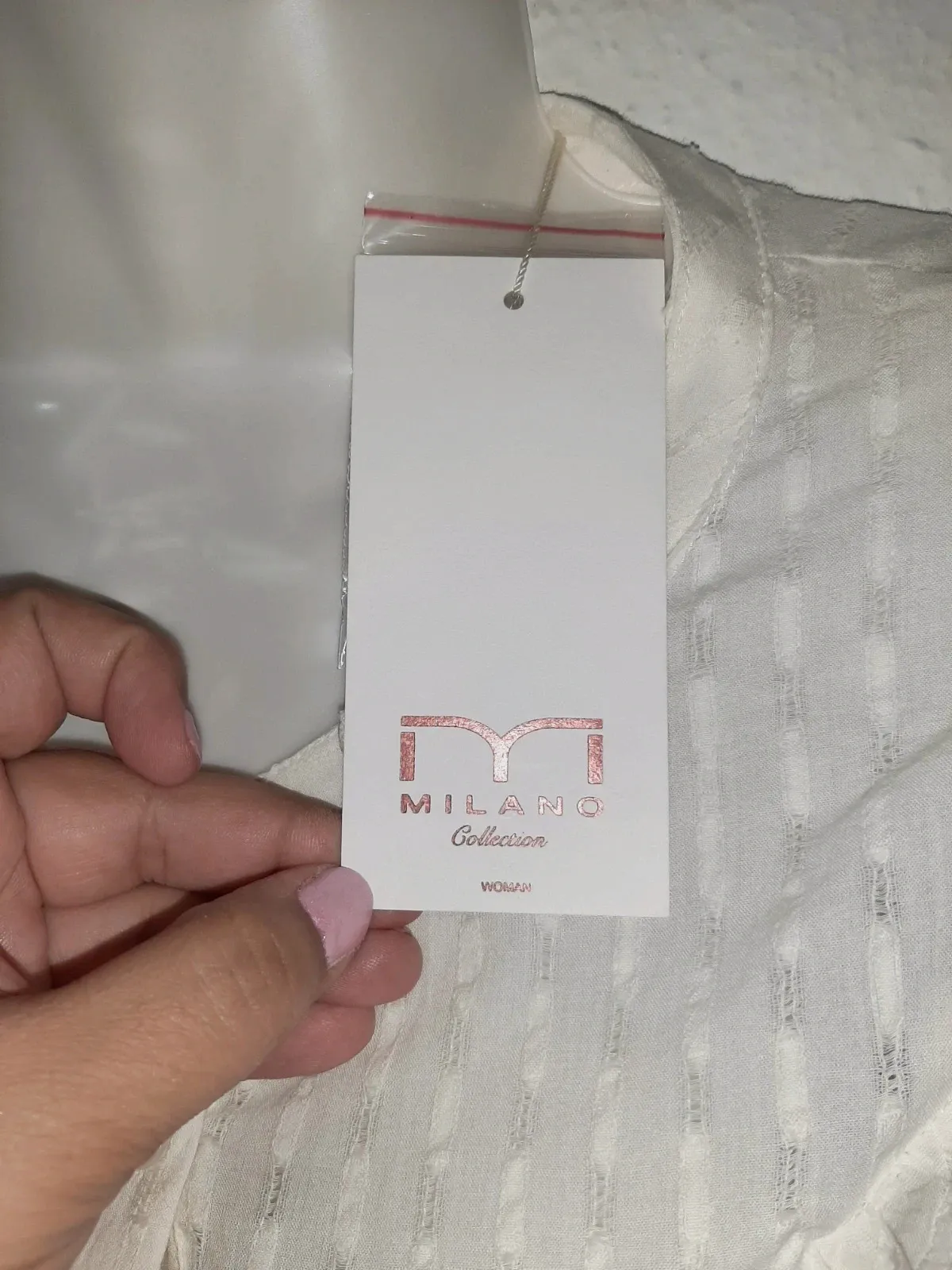 Blusa blanca – taille XL / 42 / 14 2