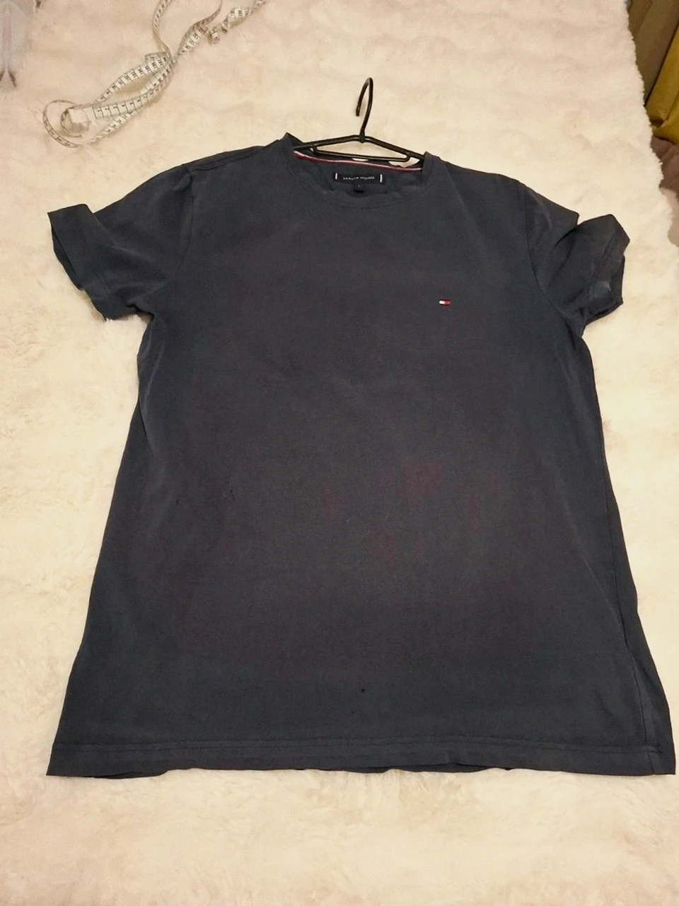 T-shirt Bleu Marine Tommy Hilfiger - Taille L