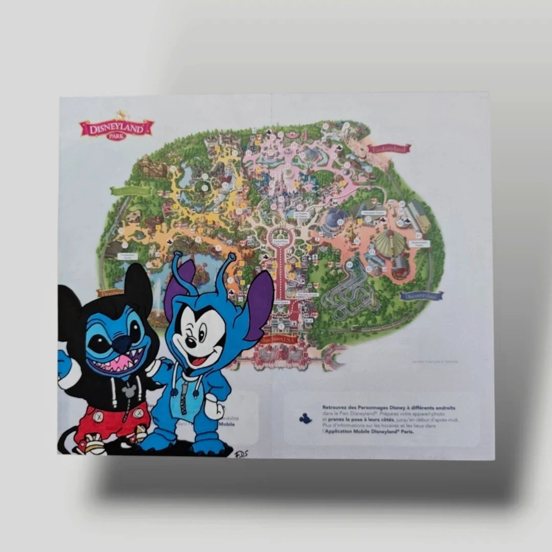 Plan Custom – Stitch en Mickey & Mickey en Stitch (Disneyland Park)