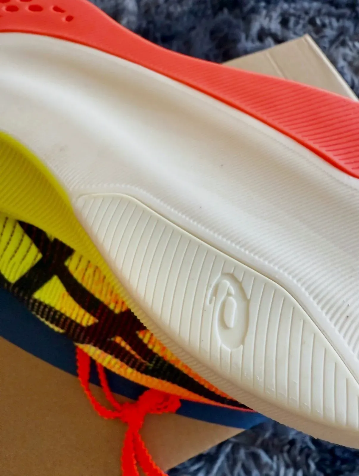 Asics Gel-Resolution 9 Chaussures Tennis – Asics – jaune fluo/rouge/noir 3