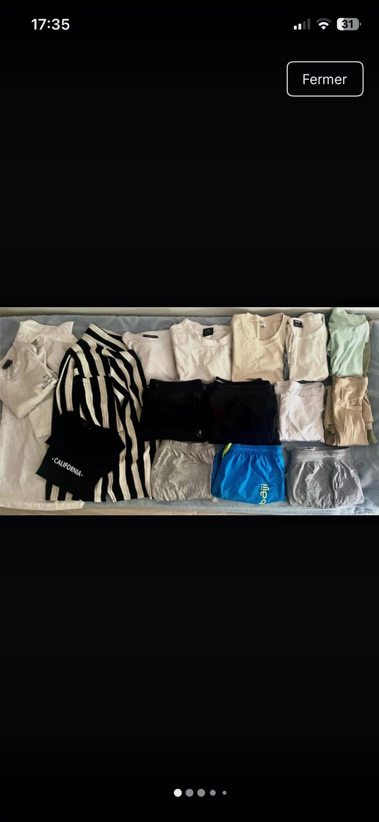 Lot de vêtements homme divers – Primark – taille M