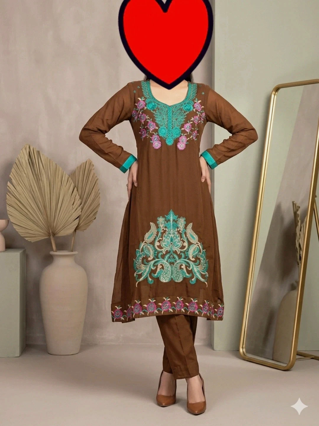 Indian mexi long dress S