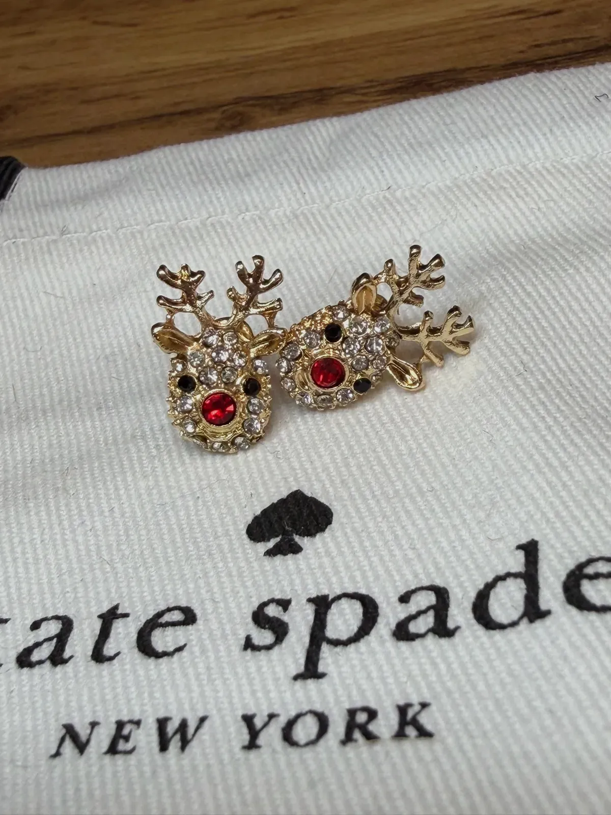 Boucles d'oreilles renne Kate Spade New York – Kate Spade – doré – taille Taille unique 7