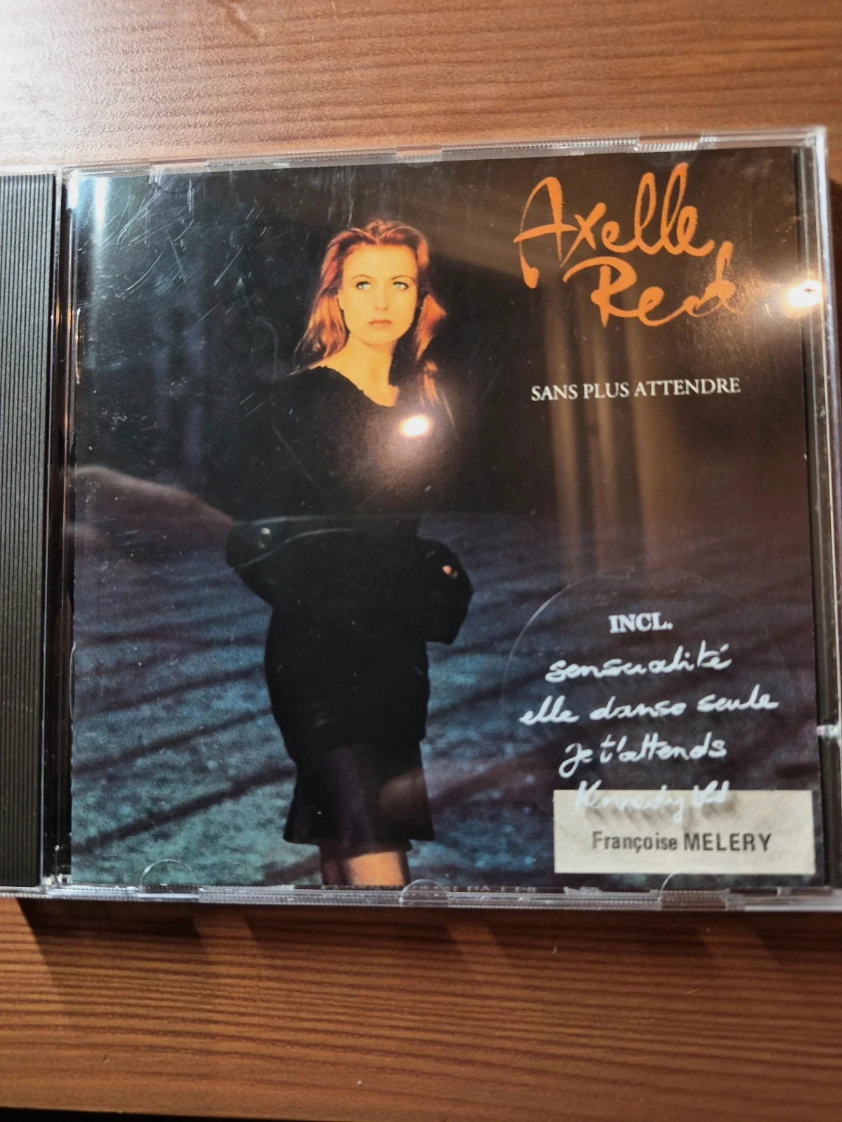 Cd audio Axelle Red ( sans plus attendre)