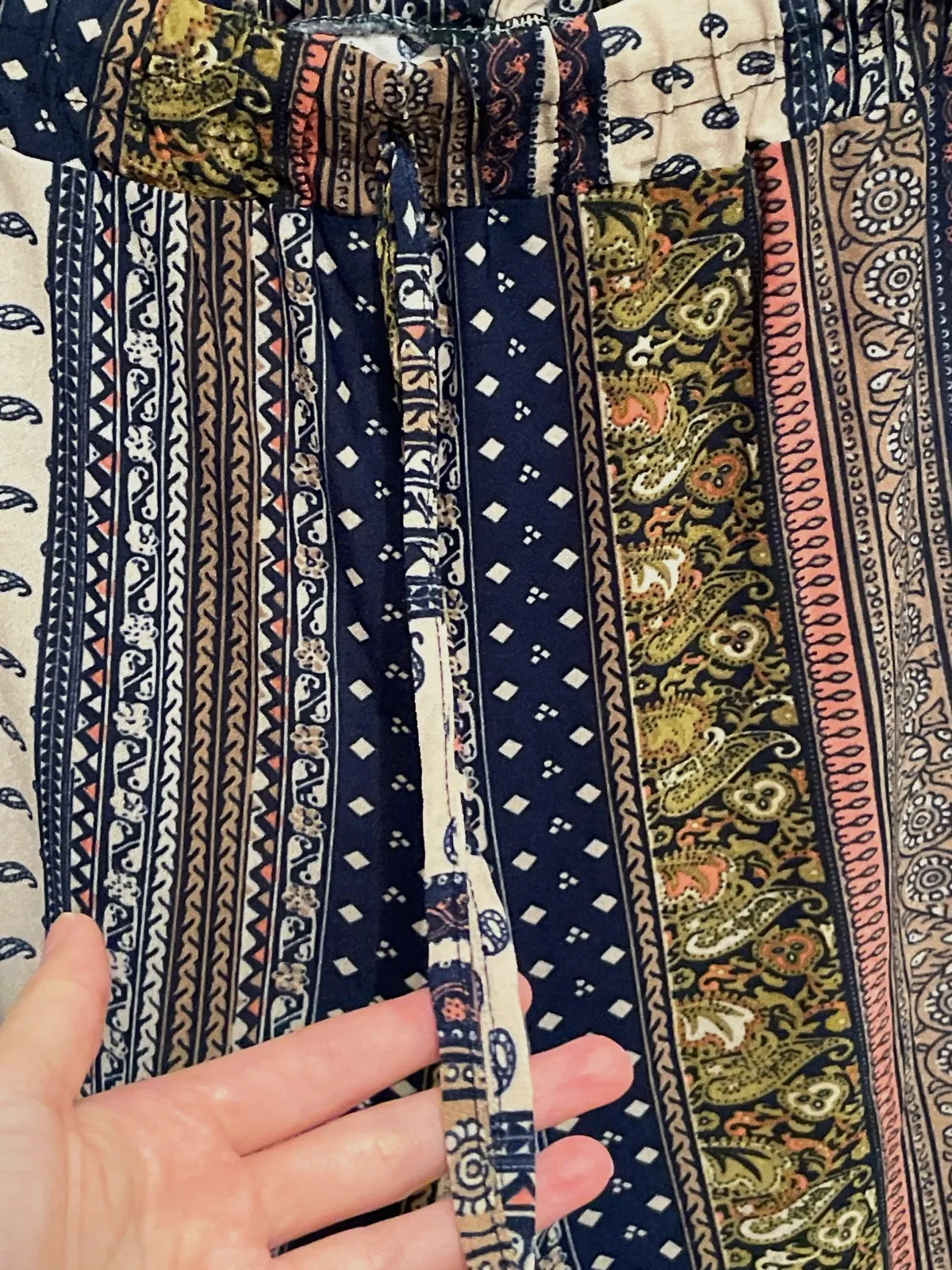 Pantalón Etnico Patchwork - Talla XXXL (Plus Size) – taille XXXL / 46 / 18 3