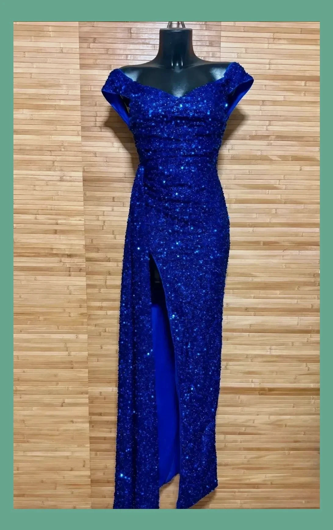 Espectacular vestido fiesta de lentejuelas, talla S 😍