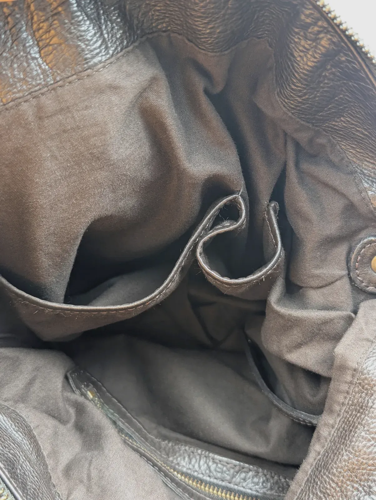 Sac Gérard Darel Midday Midnight 🇫🇷 Cuir Véritable Marron ✨ Comme Neuf – Gerard Darel – marron 7