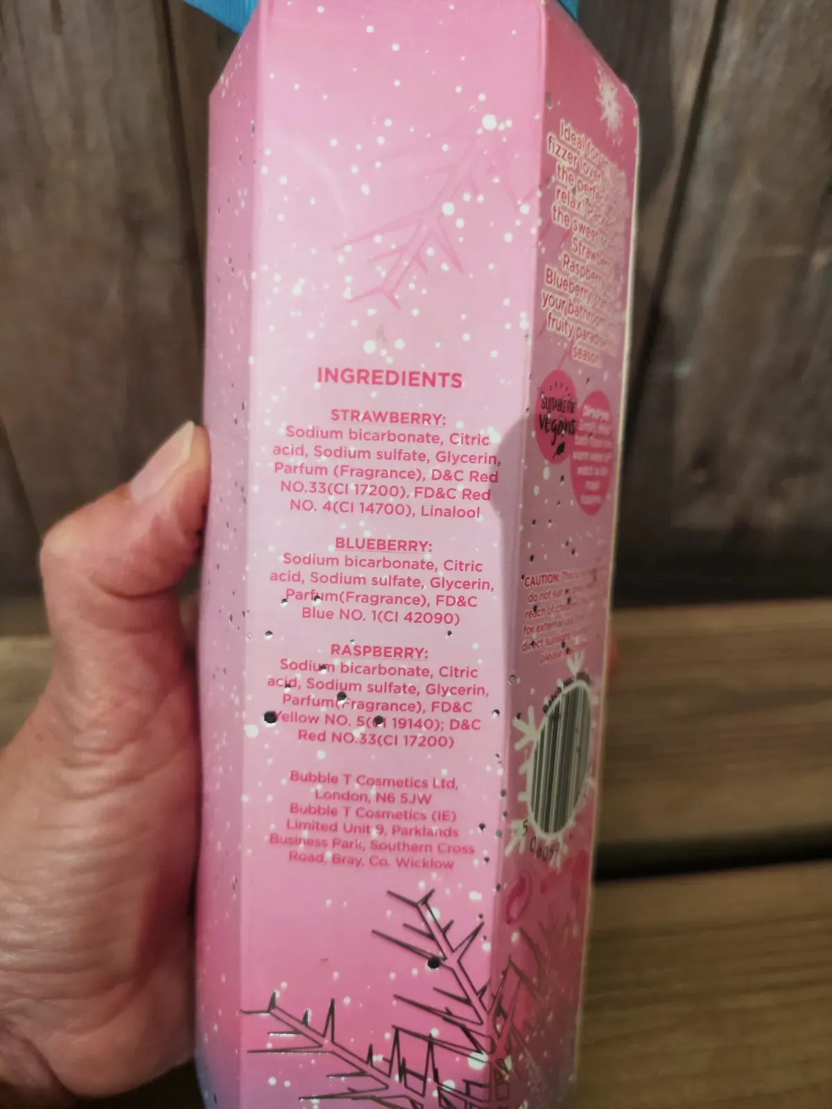 Coffret boules de bain effervescentes Bubble T Frozen Winter Berries – Bubble T 3