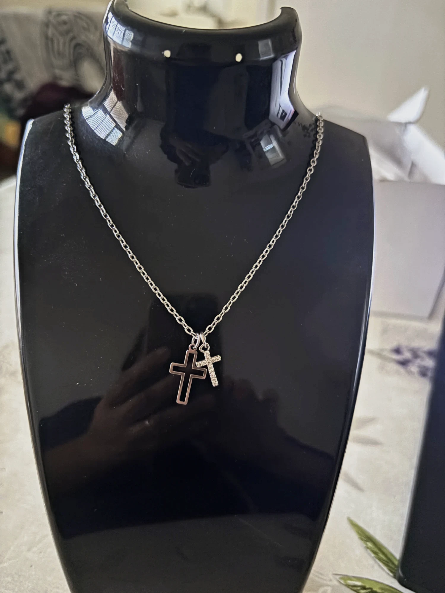 Collier croix