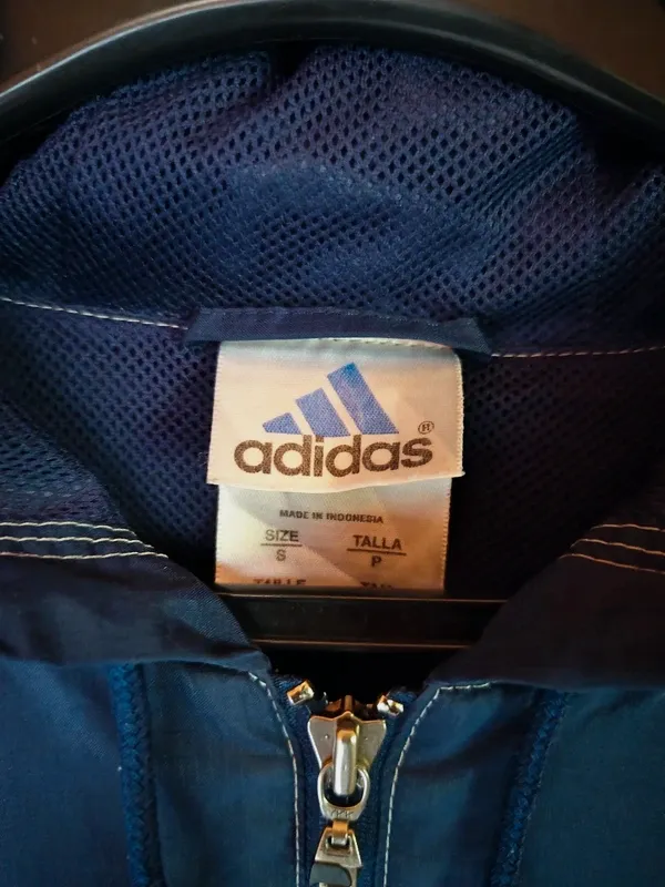 Anorak Adidas vintage bleu marine – adidas – bleu marine – taille S 3