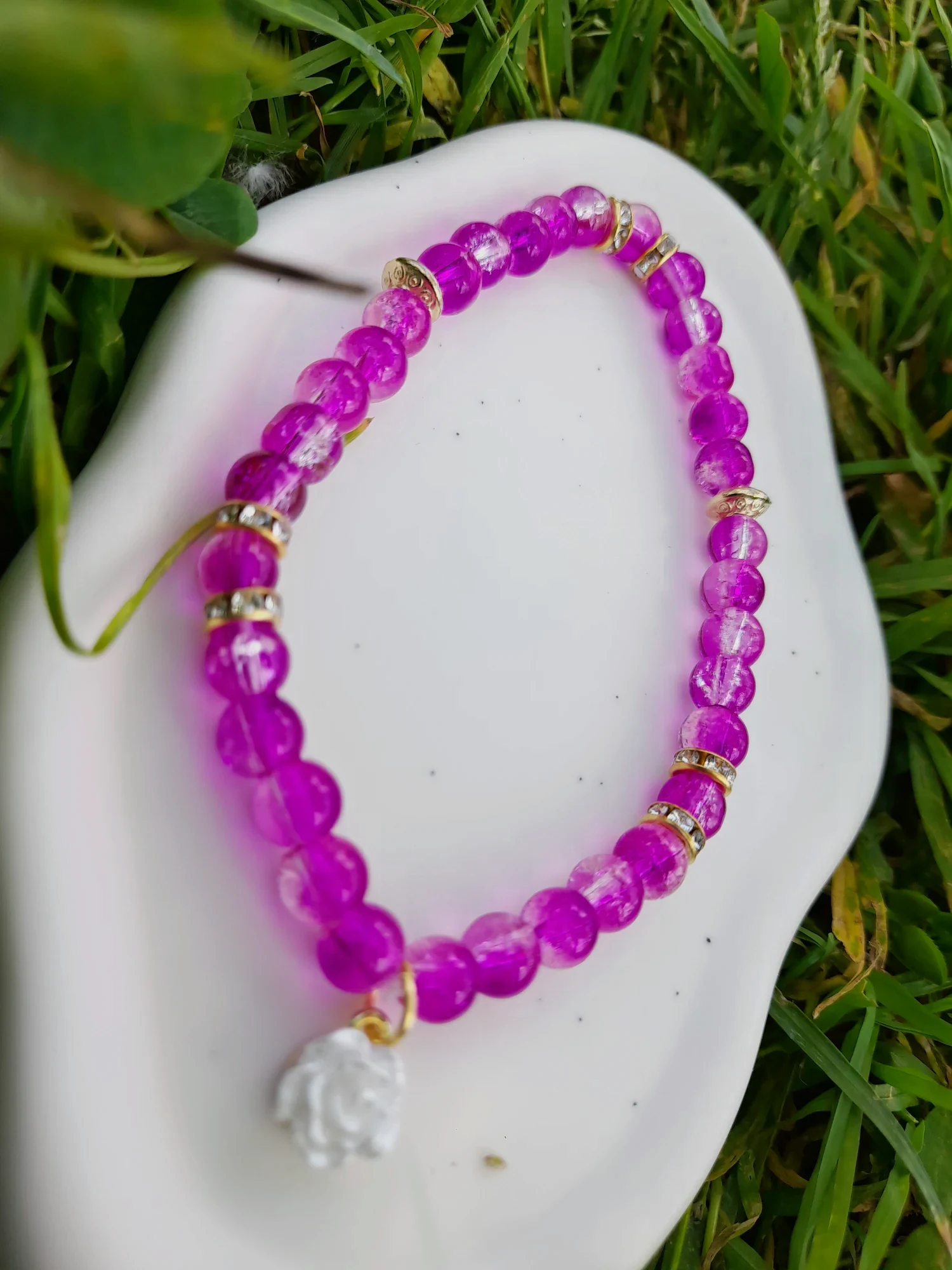 Bracelet tasbih sakina 8 – Fait main – taille Taille unique