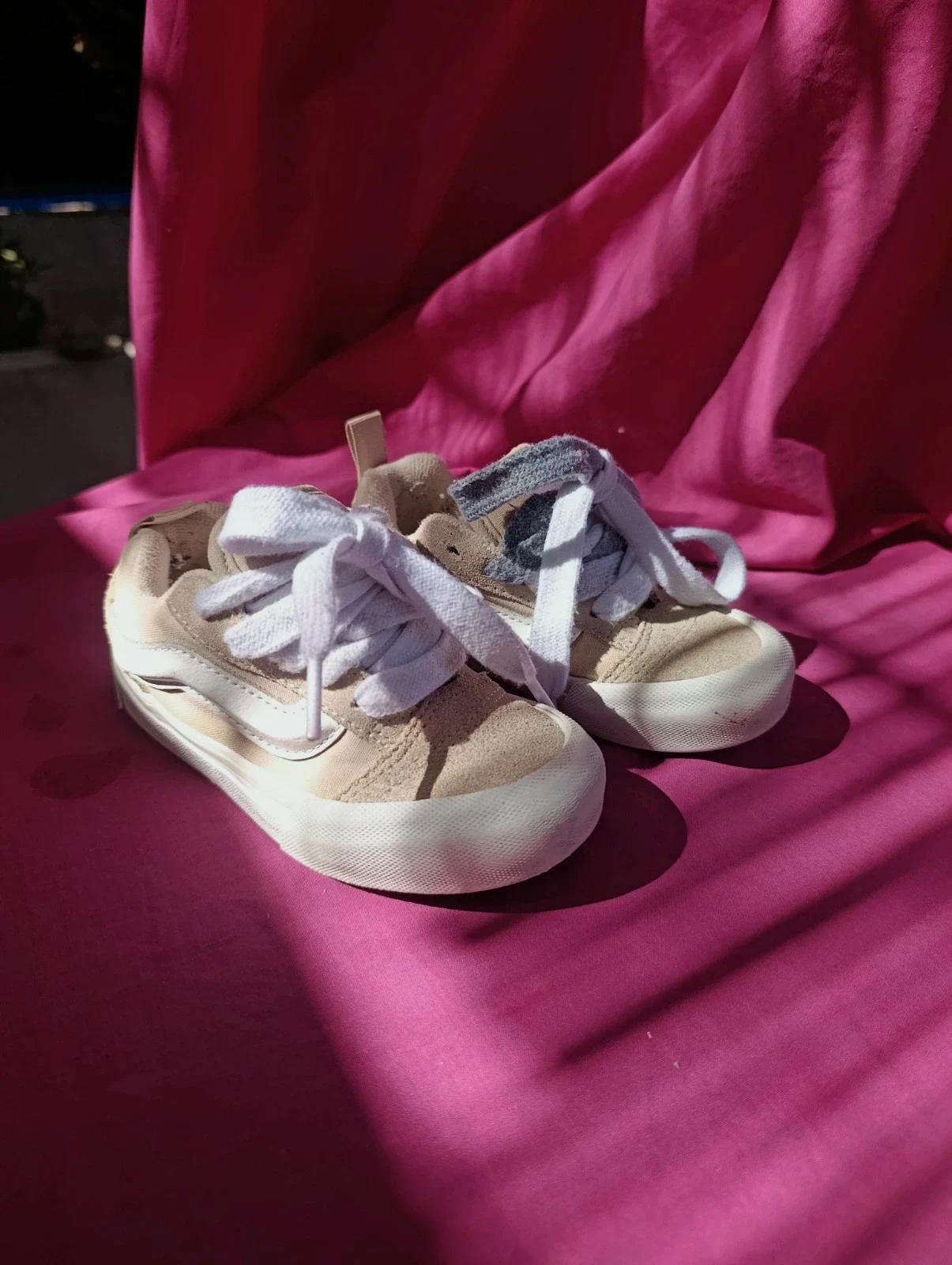👟 Baskets VANS bébé/enfant beige rosé – pointure 28 (US Kids 11.5)