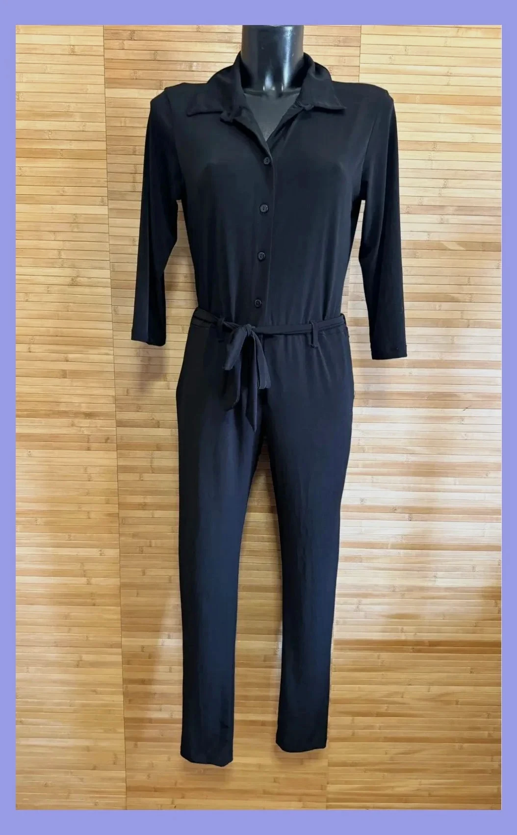 Divino mono negro elástico marca Angelle Milan talla L 😍