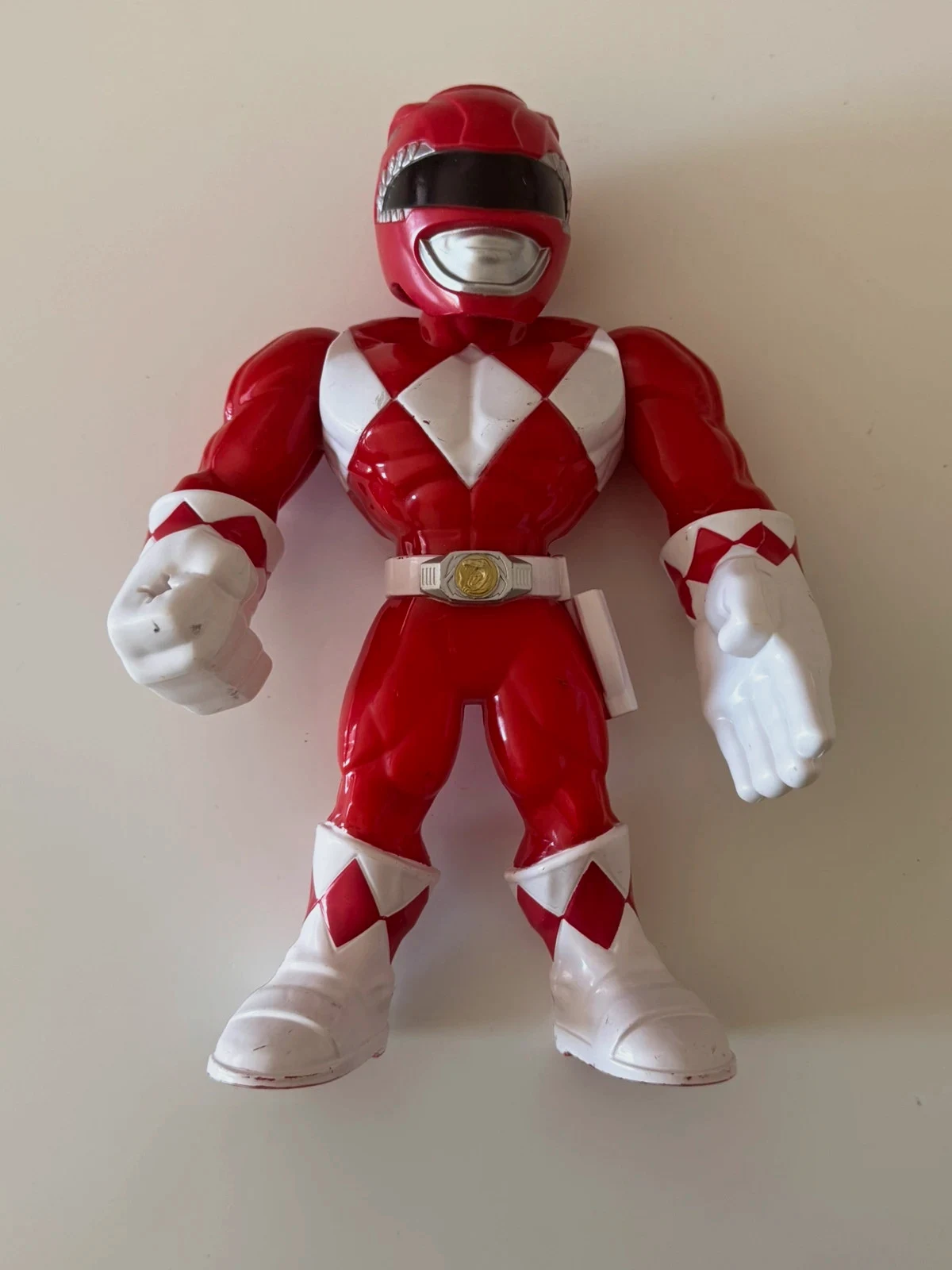 Figurine articulée Power Rangers Mega Mighties Red Ranger 25cm – Power Rangers – taille Prématuré, jusqu'à 44cm