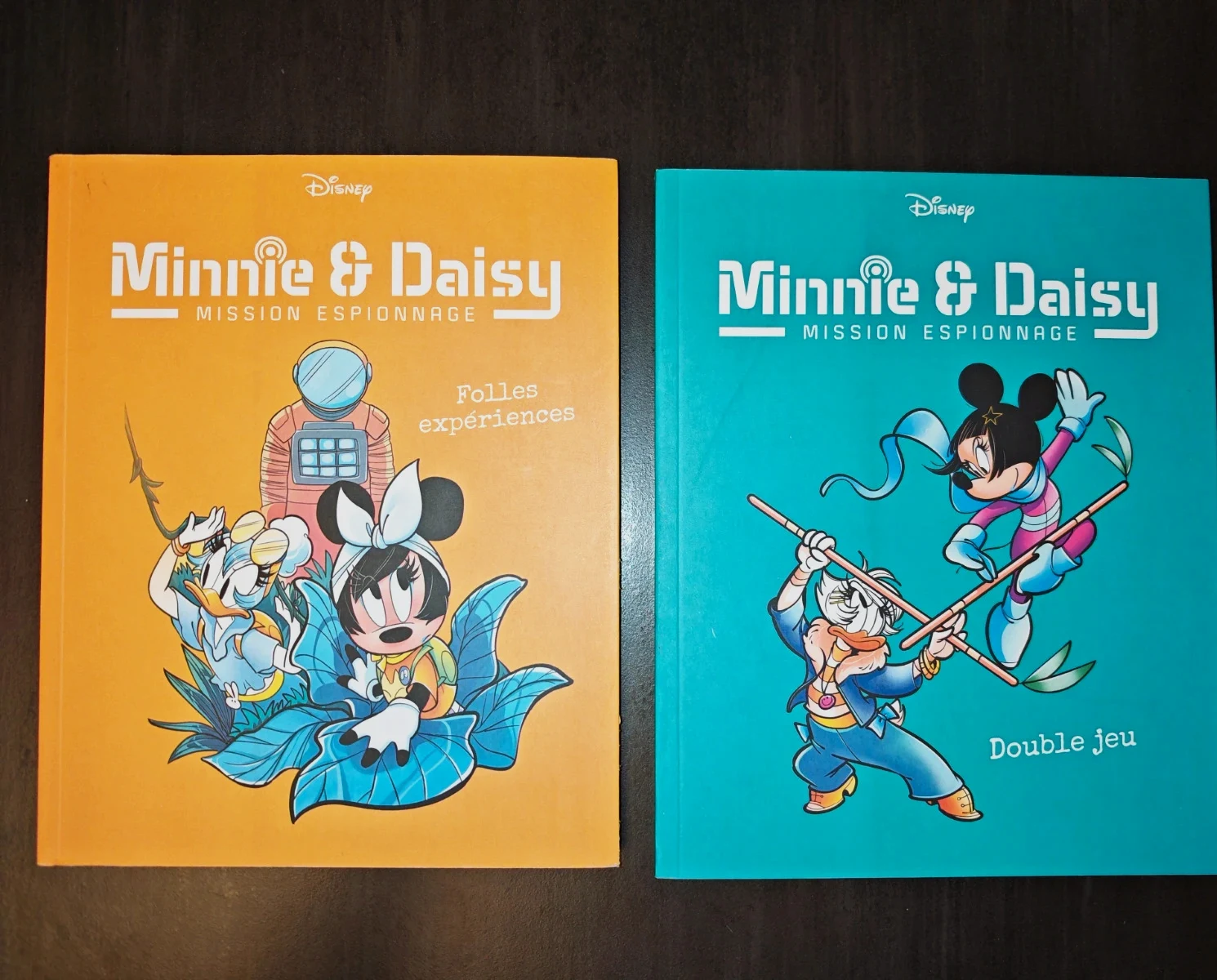 Lot de 2 BD Disney Minnie & Daisy – Mission Espionnage
