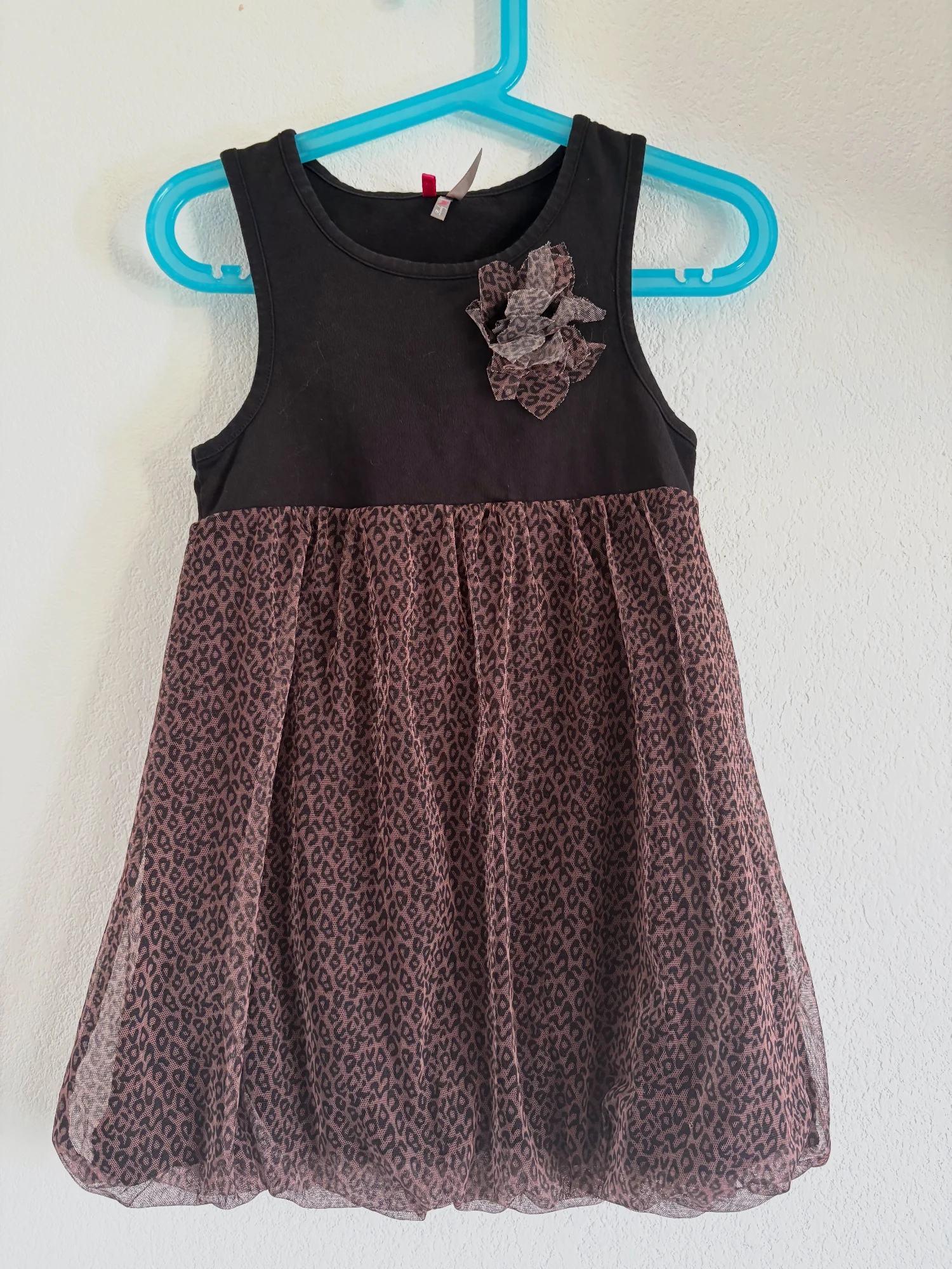 Robe fille motif léopard Lovely 6 ans