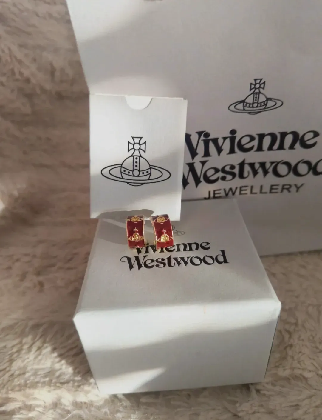 Boucles d'oreilles Vivienne Westwood – Vivienne Westwood – Argenté, jaune, violet – taille Taille unique 5