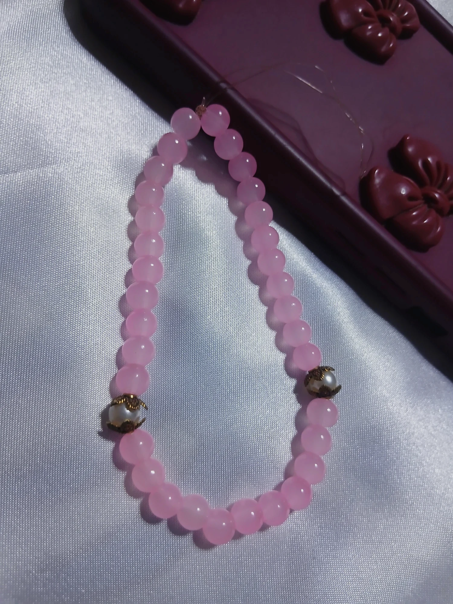 Charme phone tasbih Nour 17 – Fait main – taille L