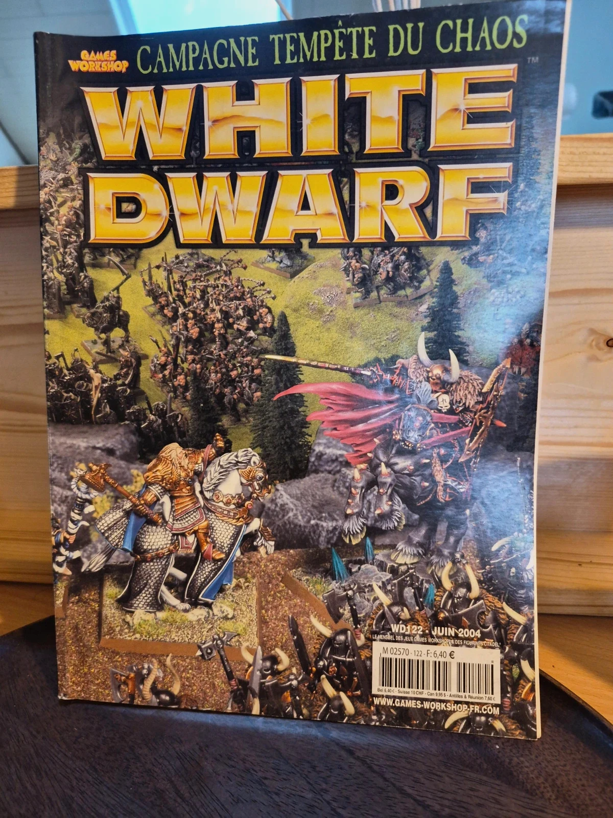 Magazine White Dwarf 122 - Juin 2004 - Tempête du Chaos