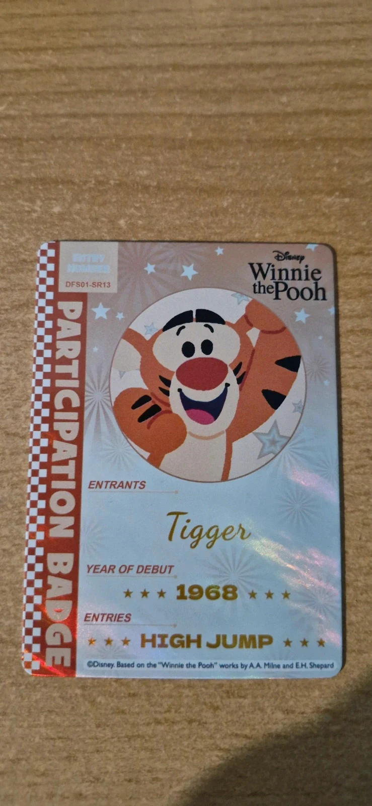 Carte Tigrou – Cardfun