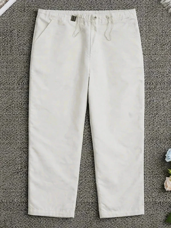 Pantacourt Fila blanc T.M - Pantalon 3/4 sport streetwear - Excellent état