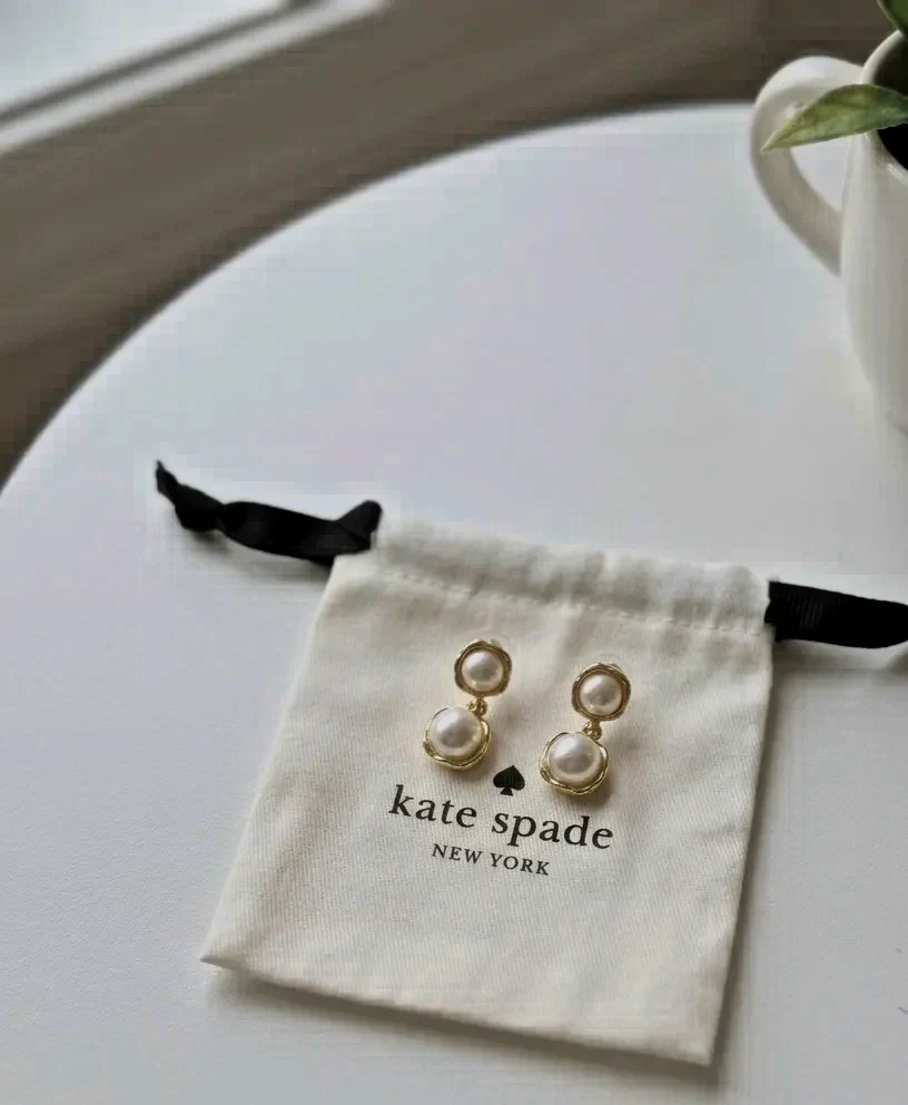 Boucles d'oreilles kate spade perles