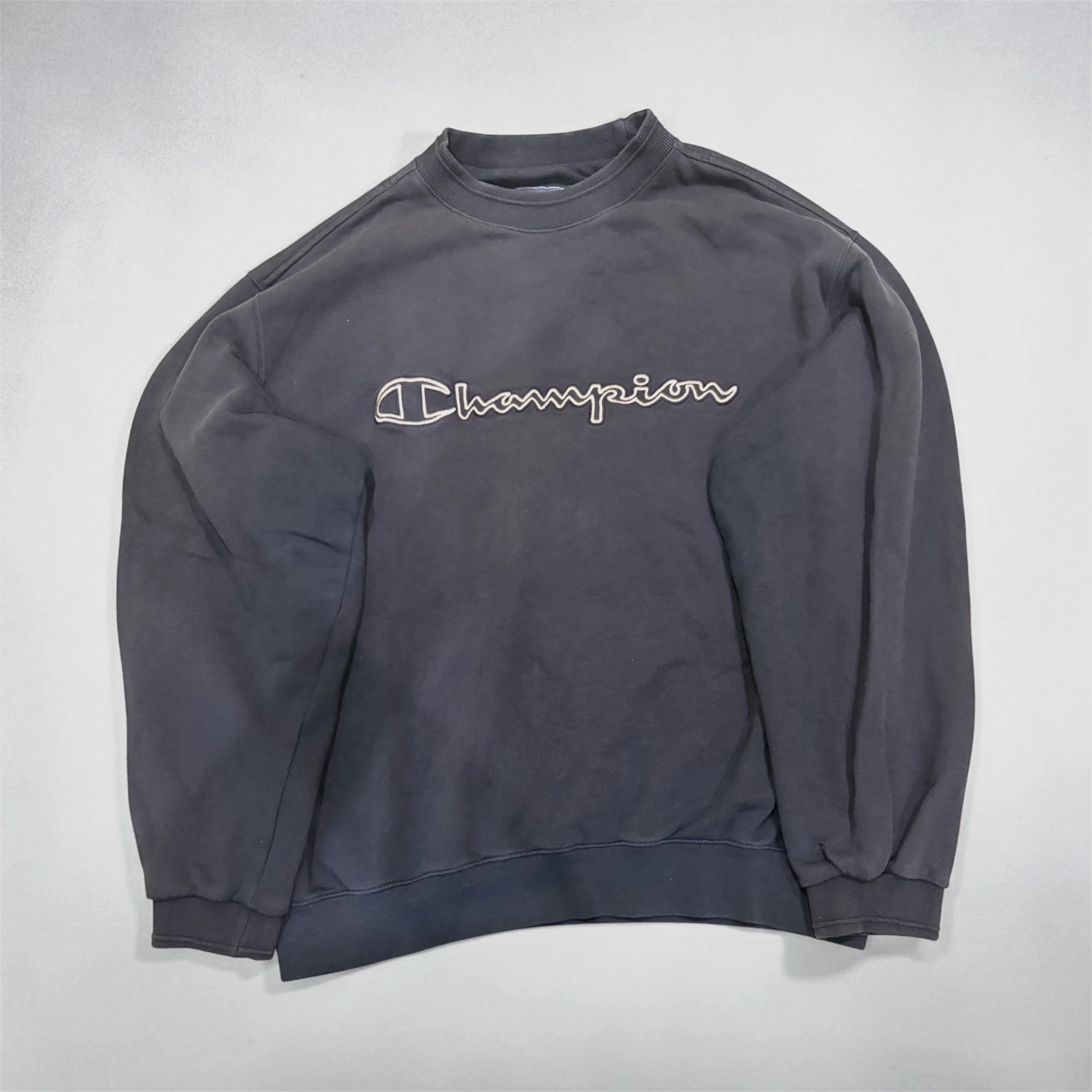 Sudadera Champion negra talla XL