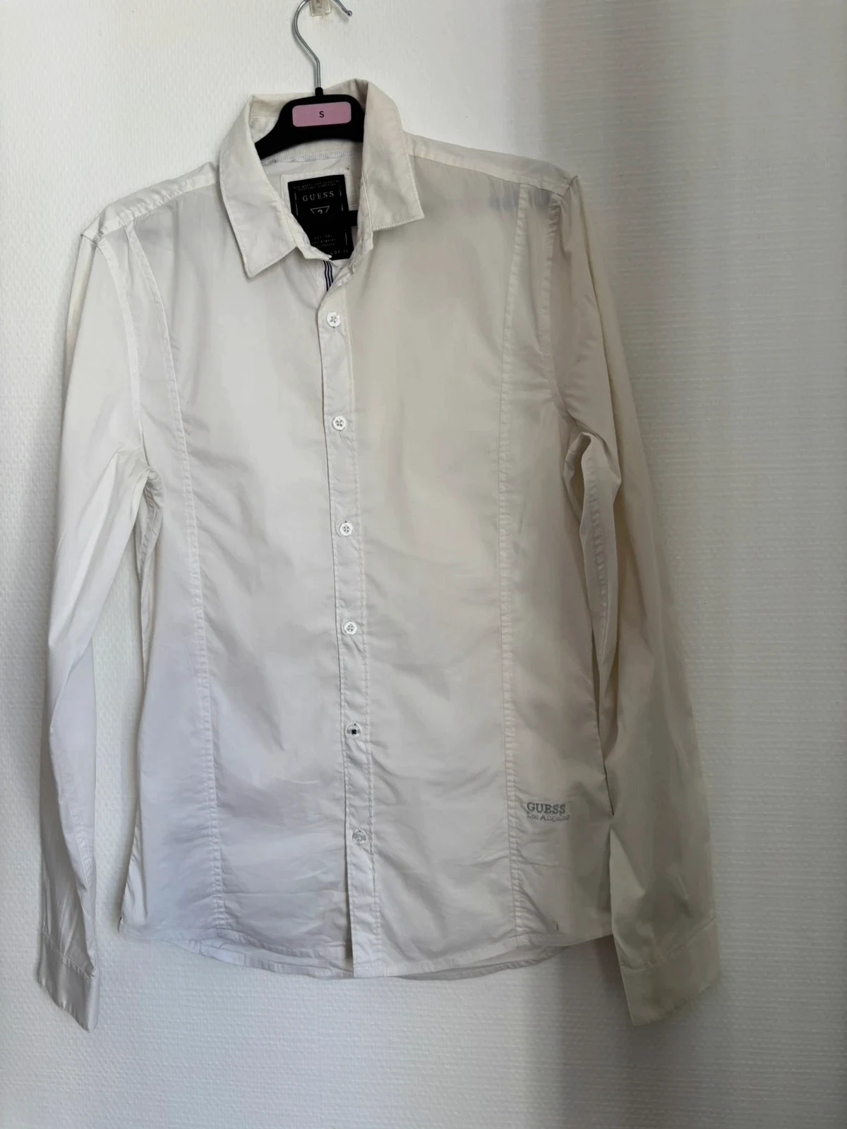 Chemise slim manches longues