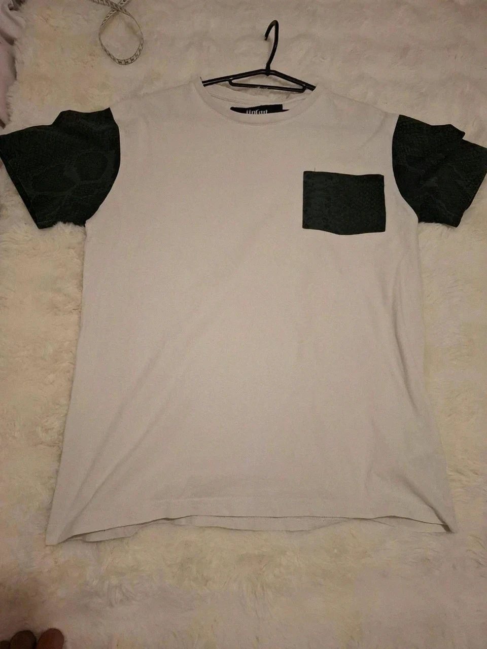 T-shirt Kobe Ünkut - Blanc & Vert - Taille S