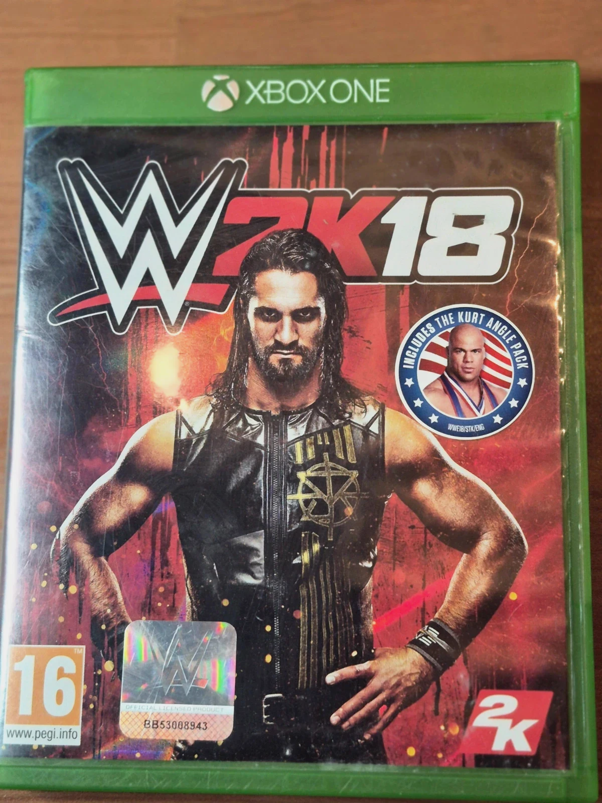 Jeu w2k18 pour xbox one