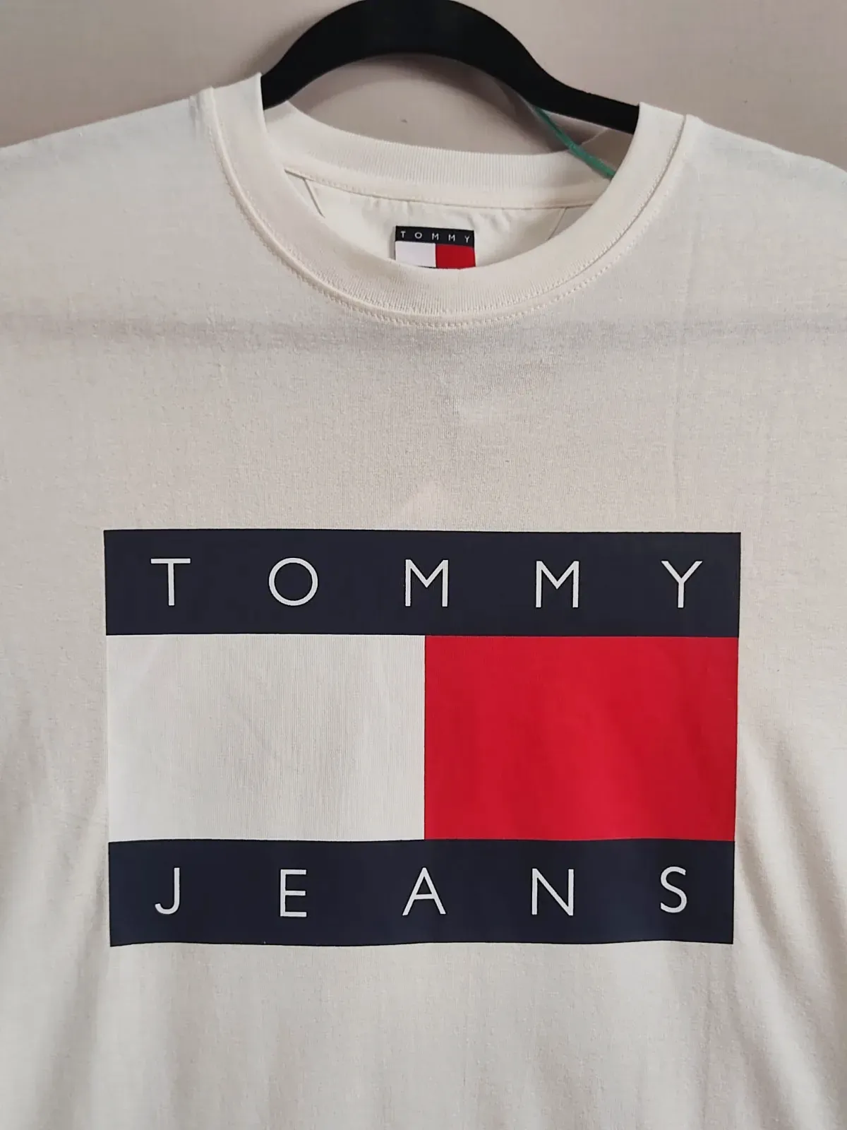 T-shirt Tommy Hilfiger Big Flag White - taille L – Tommy Hilfiger – taille L 5