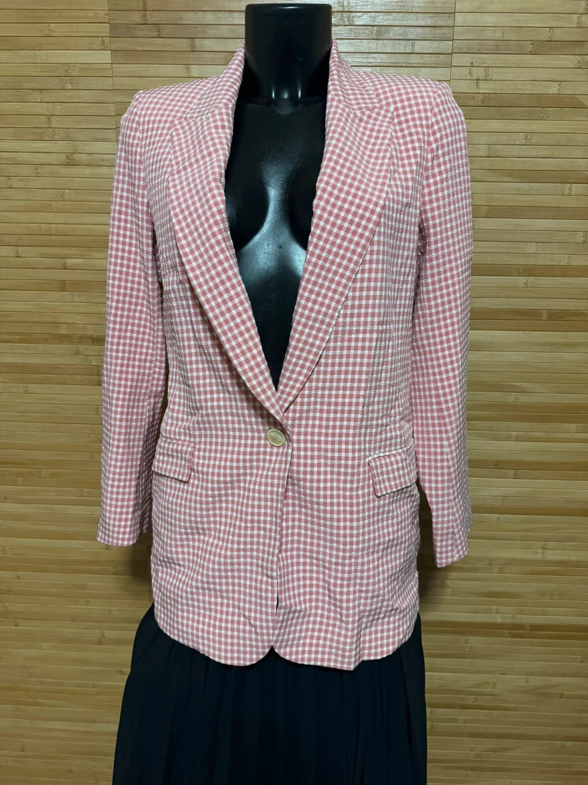 Divino blazer cuadros vichy de Zara talla M 😍 – Zara – taille M / 38 / 10