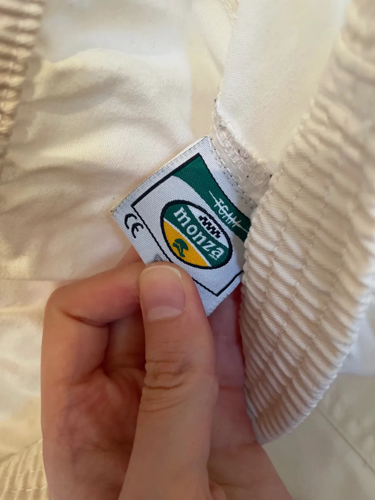 Pantalón blanco uniforme sanitario - Auxiliar de enfermería - Talla L – MONZA – taille L / 40 / 12 2