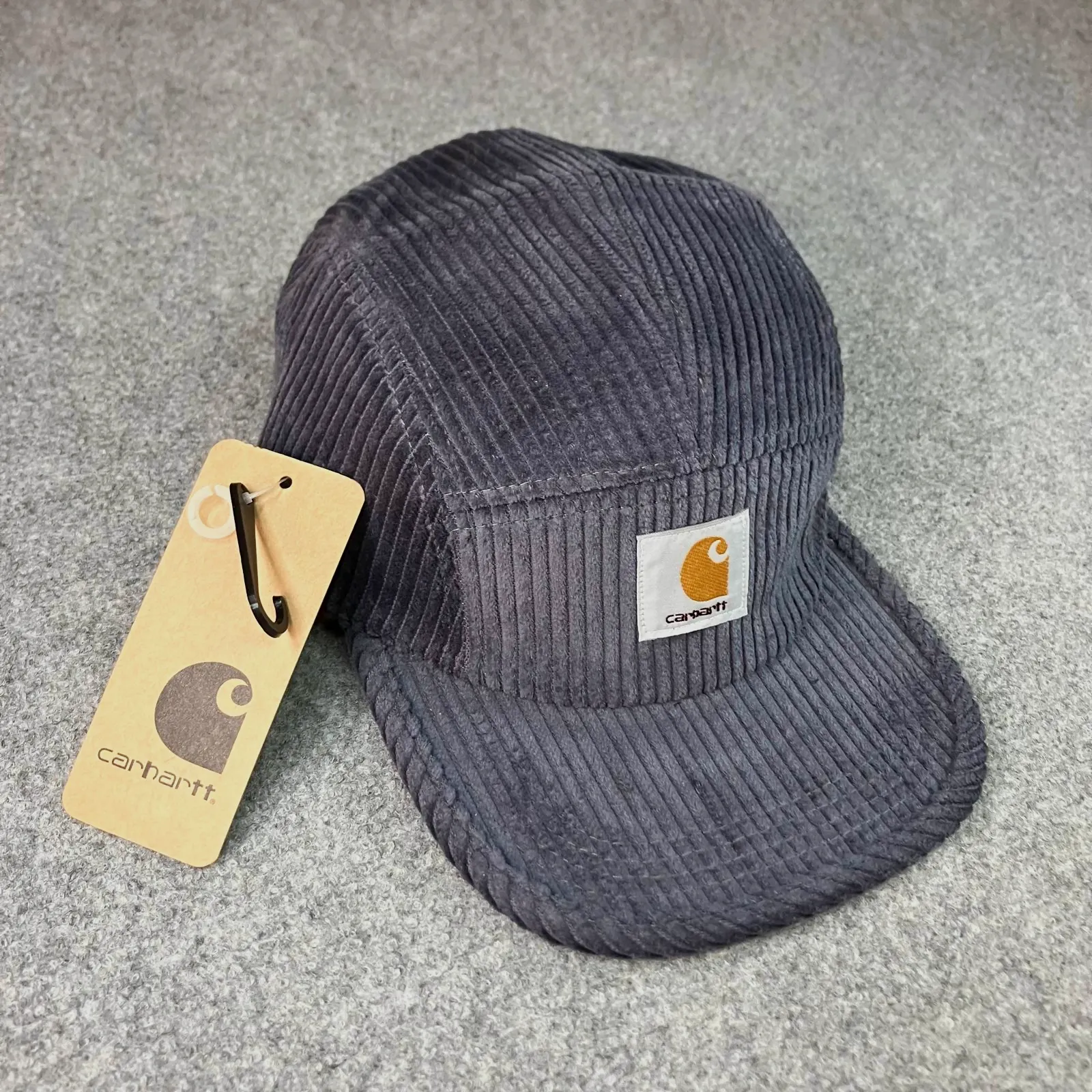 Carhartt Corduroy Cap Navy Beanie Hat Go – Carhartt – bleu marine – taille M 4