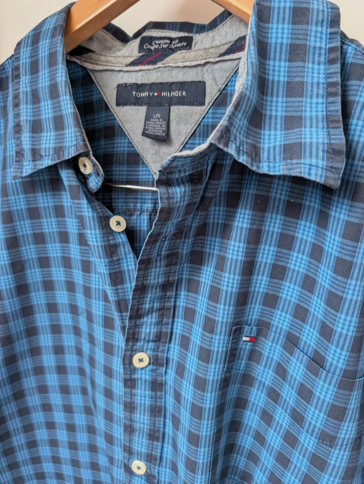 Chemise homme coupe Custom fit / Taille LG / Tommy Hilfiger – Tommy Hilfiger – taille L 3